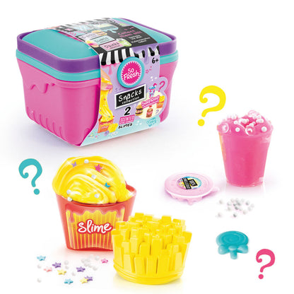 Slime Diy assorted Mini market slime case