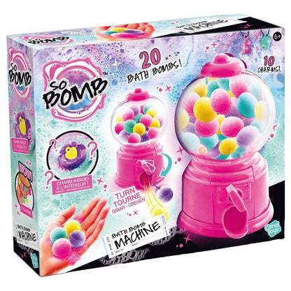 Slime Sensations bath bomb vending machine