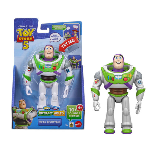 Spanish Disney Pixar Toy Story 5 Buzz Lightyear chatty figure 23cm