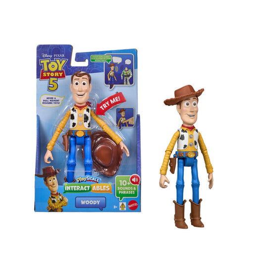 Spanish Disney Pixar Toy Story 5 Woody chatty figure 23cm