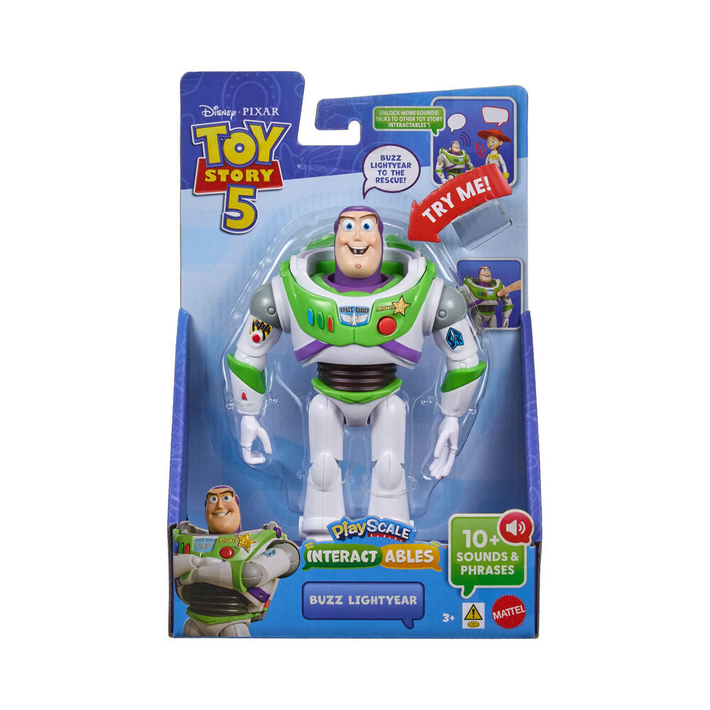 Spanish Disney Pixar Toy Story 5 Buzz Lightyear chatty figure 23cm Nerdscape