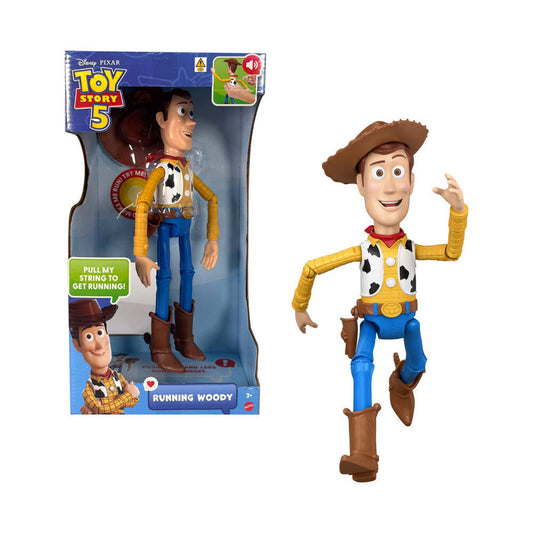 Spanish Disney Pixar Toy Story 5 Woody Deluxe figure 30cm Nerdscape