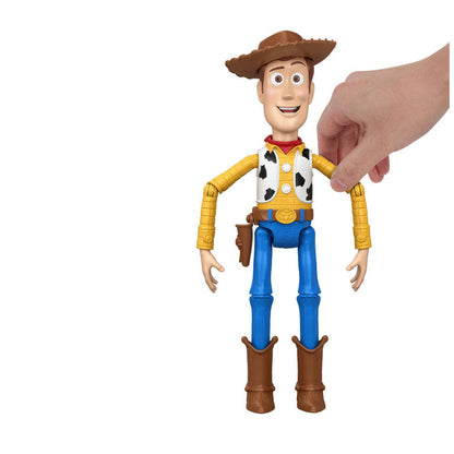 Spanish Disney Pixar Toy Story 5 Woody Deluxe figure 30cm Nerdscape