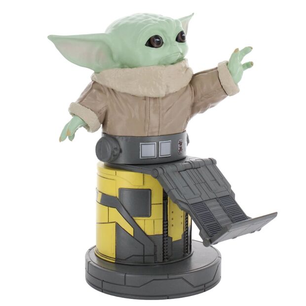 Star Wars The Mandalorian Grogu figure clamping bracket Cable guy 21cm