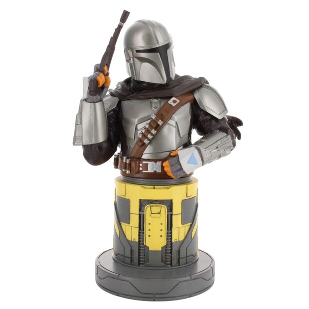 Star Wars The Mandalorian Bounty Hunter figure clamping bracket Cable guy 21cm