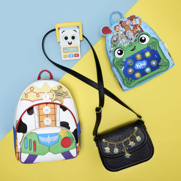 Loungefly Disney Pixar Toy Story 5 Jessie, Woody & Buzz Lightyear backpack 31cm