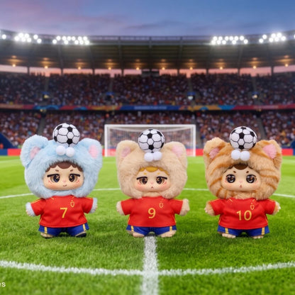 Niinoo Dreaming Spain Football Blind Box Surprise doll keychain 17cm