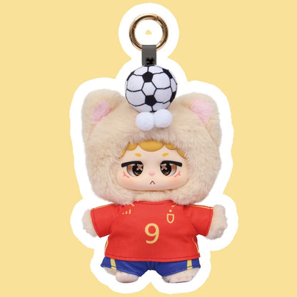 Niinoo Dreaming Spain Football Blind Box Surprise doll keychain 17cm