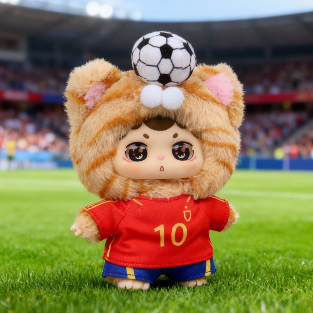 Niinoo Dreaming Spain Football Blind Box Surprise doll keychain 17cm