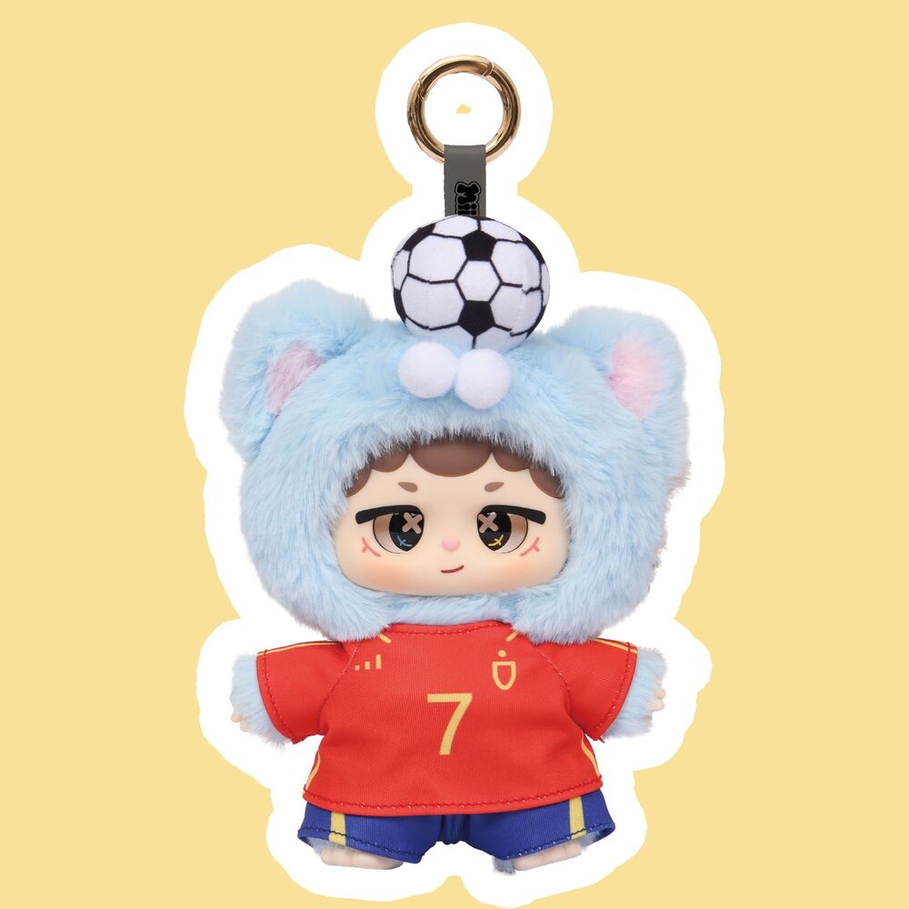 Niinoo Dreaming Spain Football Blind Box Surprise doll keychain 17cm