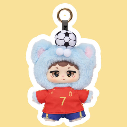 Niinoo Dreaming Spain Football Blind Box Surprise doll keychain 17cm