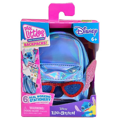Disney Stitch mini backpack with accessories