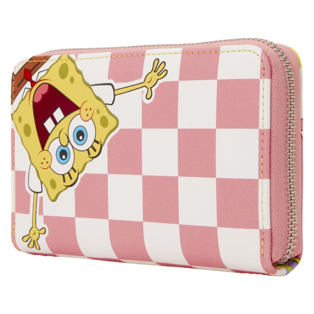 Loungefly SpongeBob SquarePants & Patrick Star Checkered wallet
