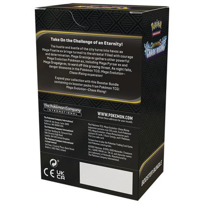 English Pokemon Megaevolution Chaos Rising Booster Bundle Card game