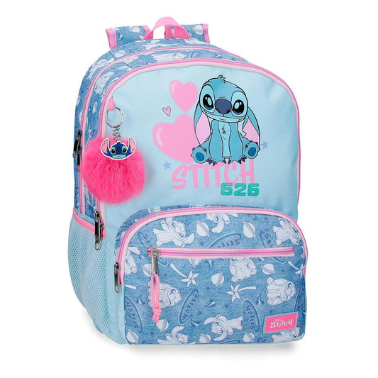 Disney Stitch Hearts adaptable backpack 44cm