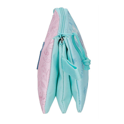 Disney Stitch Beach & Love triple pencil case