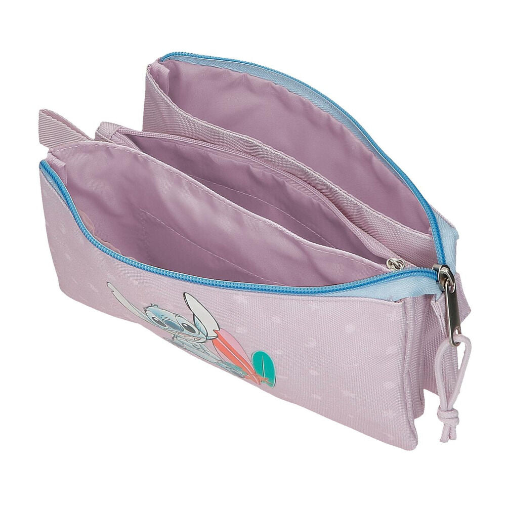 Disney Stitch From Hawaii triple pencil case