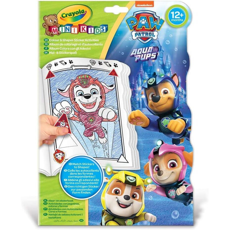 Crayola Paw Patrol activities book
