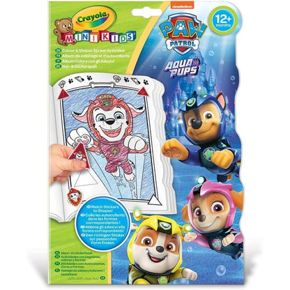 Crayola Paw Patrol activities book