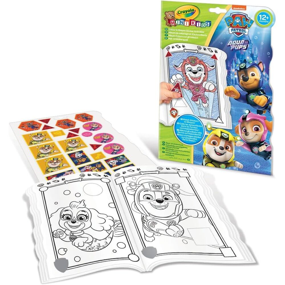 Crayola Paw Patrol activities book