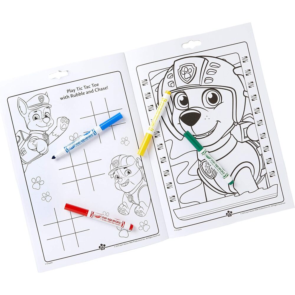 Crayola Paw Patrol Jungle Pups Set 7 markers + Activity Book
