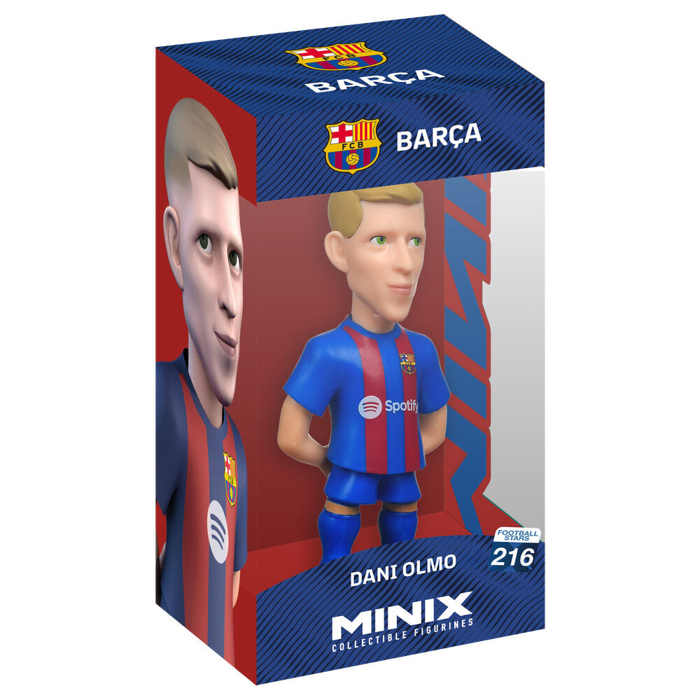 F.C. Barcelona Dani Olmo figure minix 12cm
