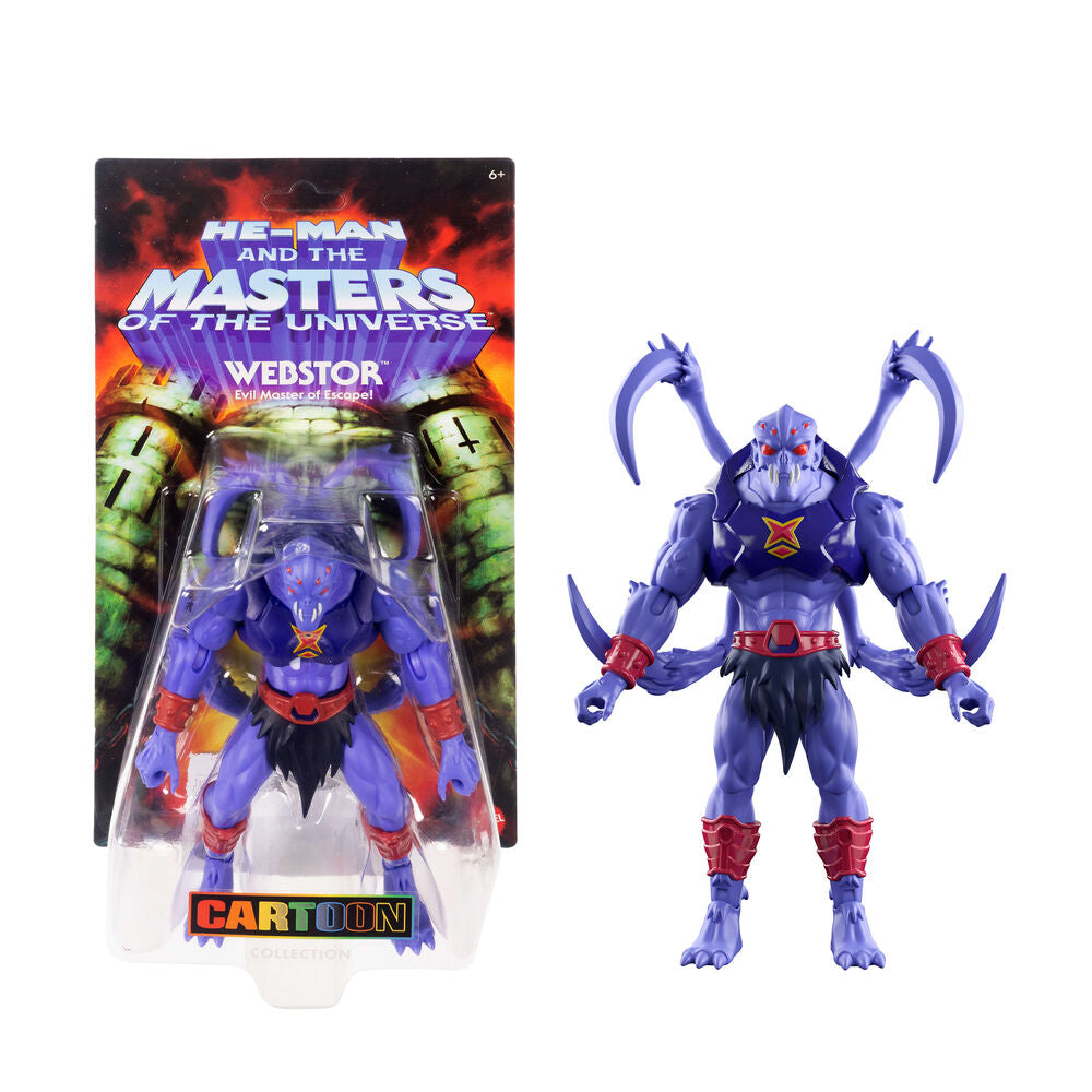 Masters of the Universe Origins Cartoon Collection Webstor figure 14cm