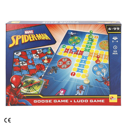 Marvel Spiderman Parchesi & Goose game