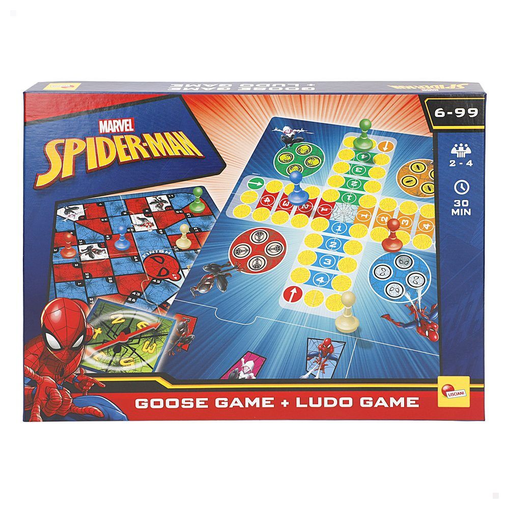 Marvel Spiderman Parchesi & Goose game