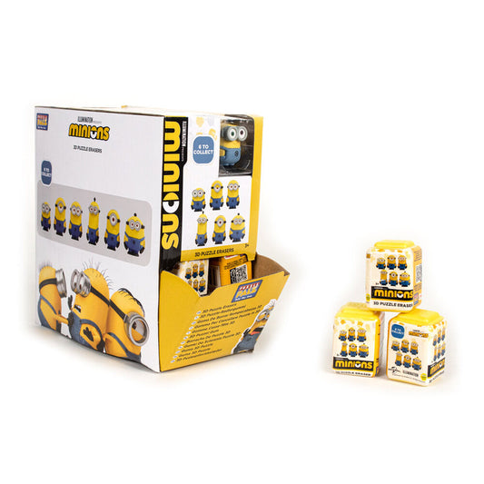 Minions 3D puzzle eraser figure