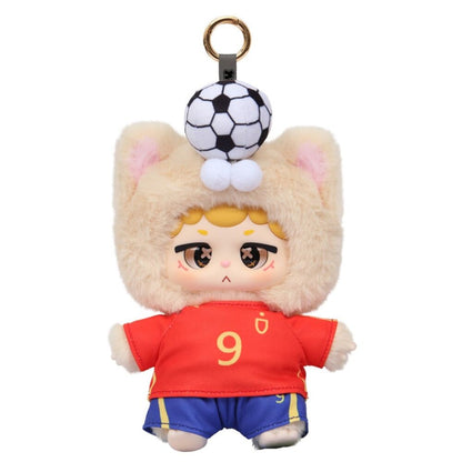 Niinoo Dreaming Spain Football Blind Box Surprise doll keychain 17cm