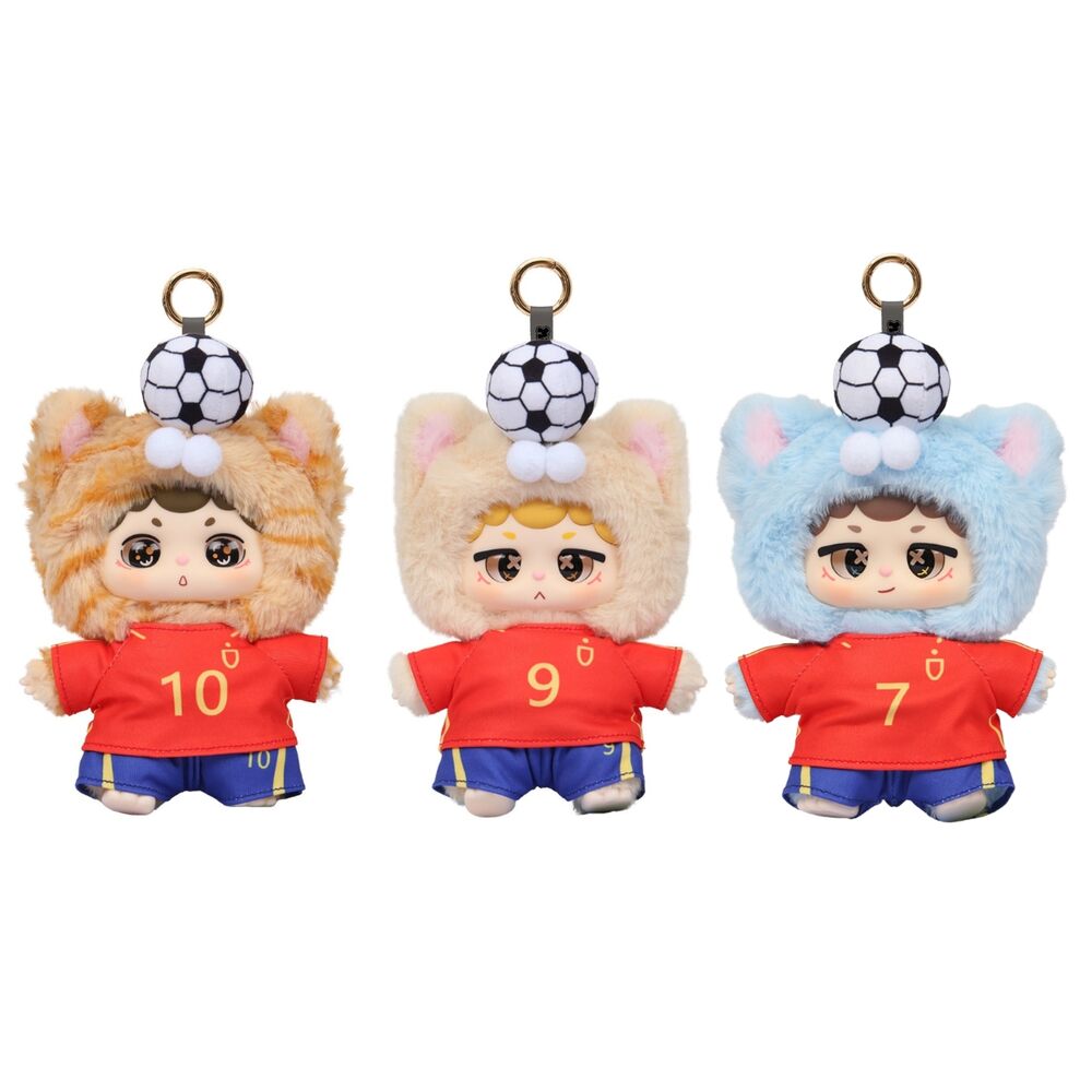 Niinoo Dreaming Spain Football Blind Box Surprise doll keychain 17cm