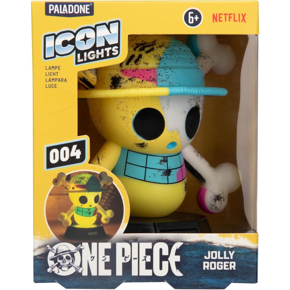 One Piece Jolly Roger Icon lamp