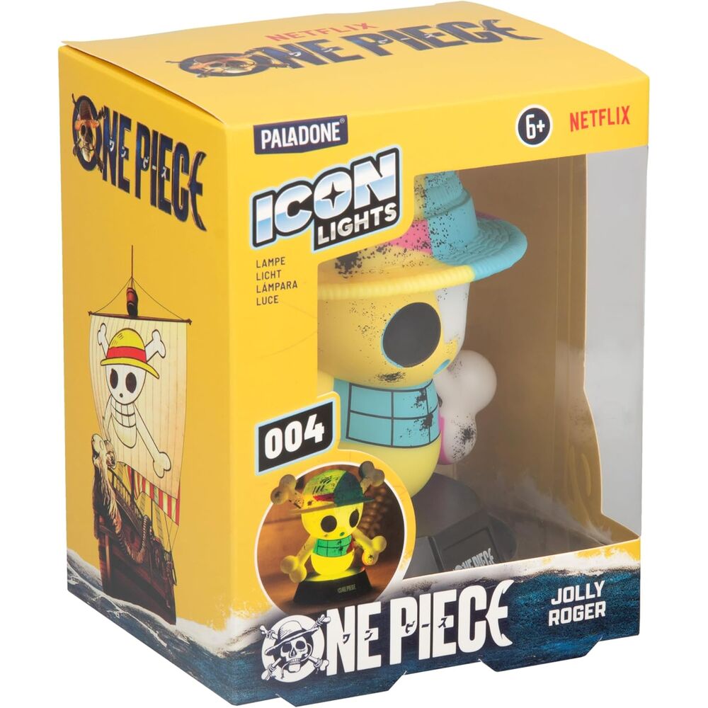 One Piece Jolly Roger Icon lamp
