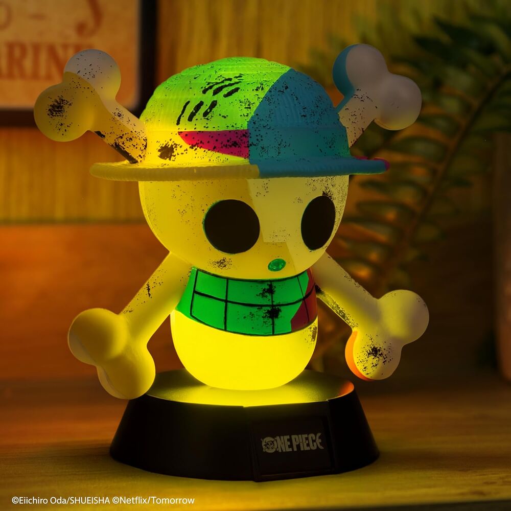 One Piece Jolly Roger Icon lamp