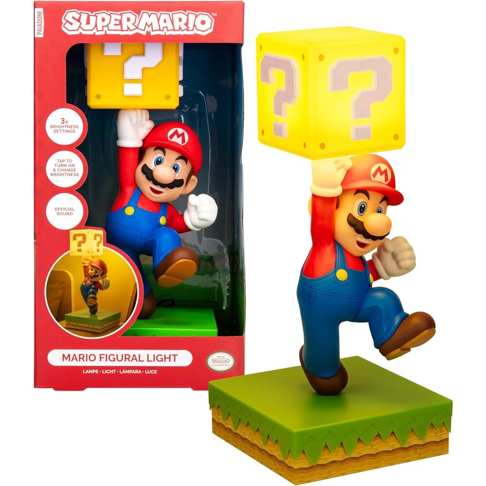 Super Mario Bros Jolly Roger Diorama lamp
