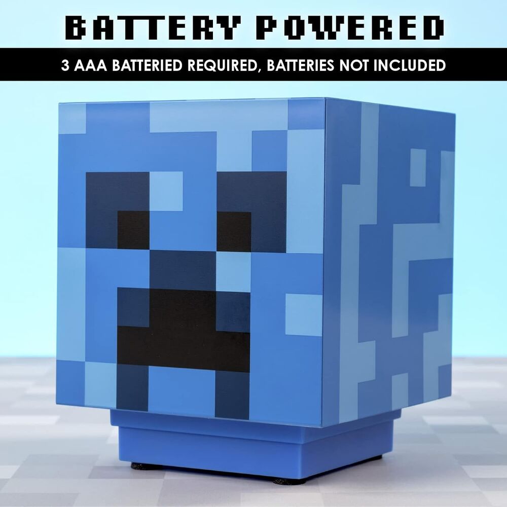 Minecraft  Charged Creeper 3D sound lamp