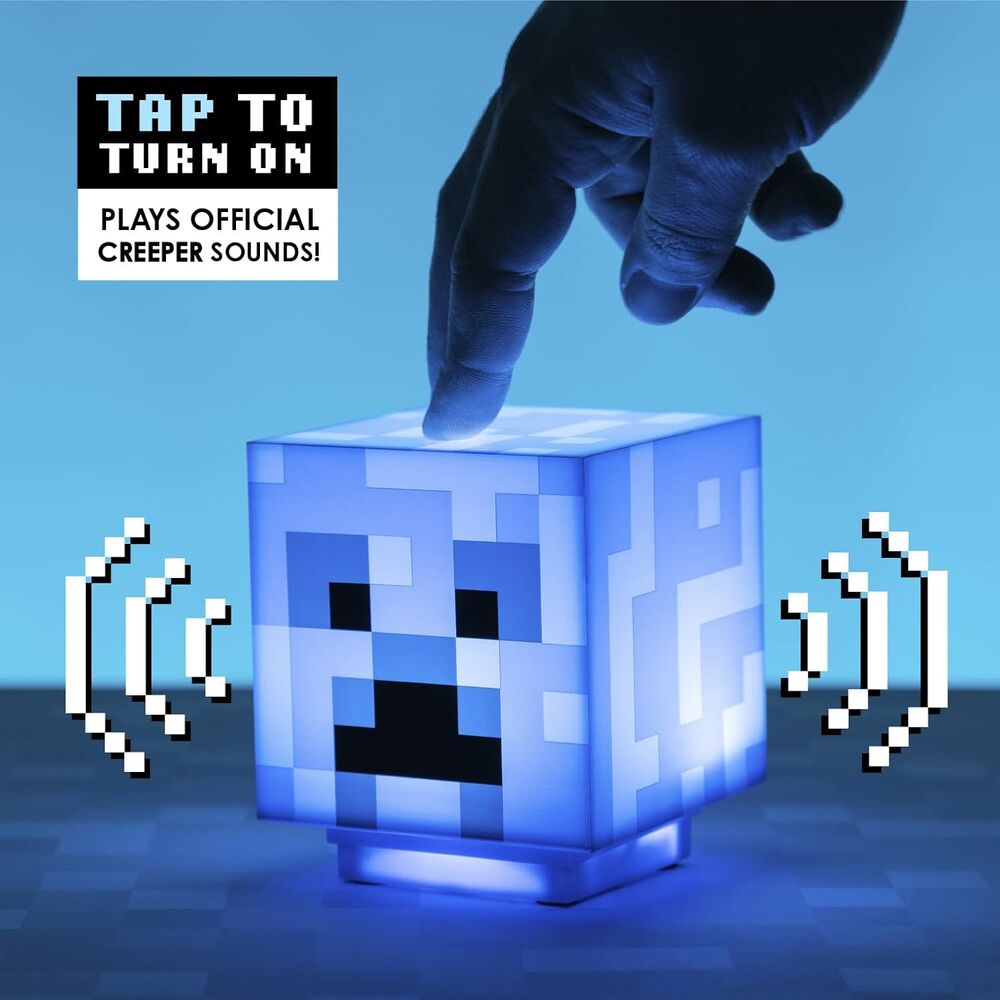 Minecraft  Charged Creeper 3D sound lamp
