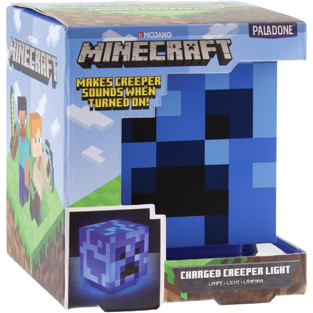 Minecraft  Charged Creeper 3D sound lamp