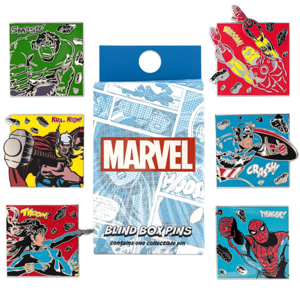 Loungefly Marvel Classic Avengers Blind Box Enamel Pins 12