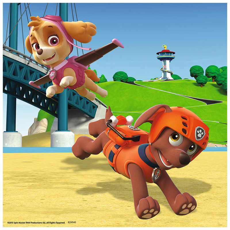 Puzzles Patrulla Canina Paw Patrol 3x49pz Nerdscape