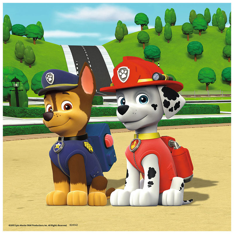 Puzzles Patrulla Canina Paw Patrol 3x49pz Nerdscape