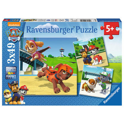 Puzzles Patrulla Canina Paw Patrol 3x49pz Nerdscape