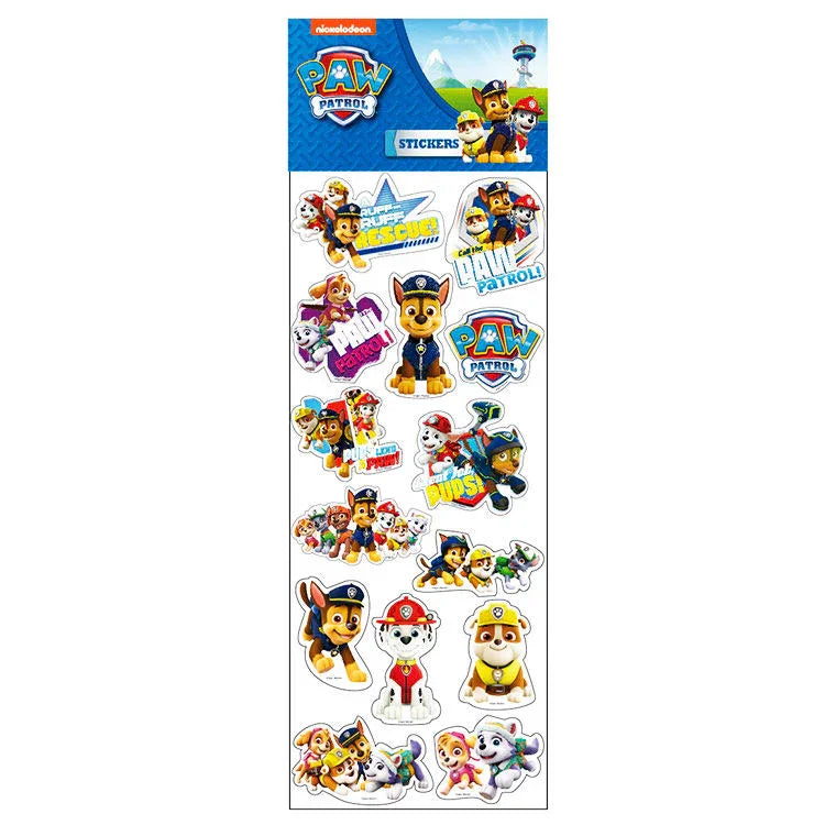 Stickers in relief Paw Patrol Nerdscape