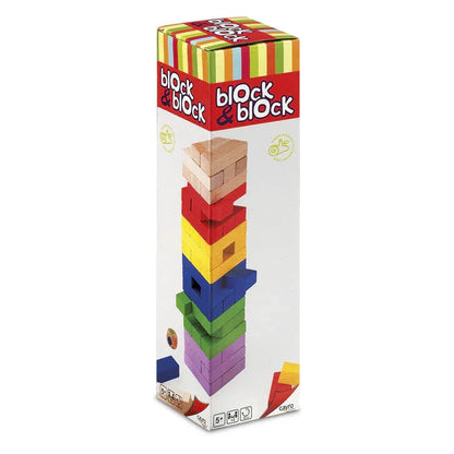 Block & Block colors Game 54pcs Nerdscape