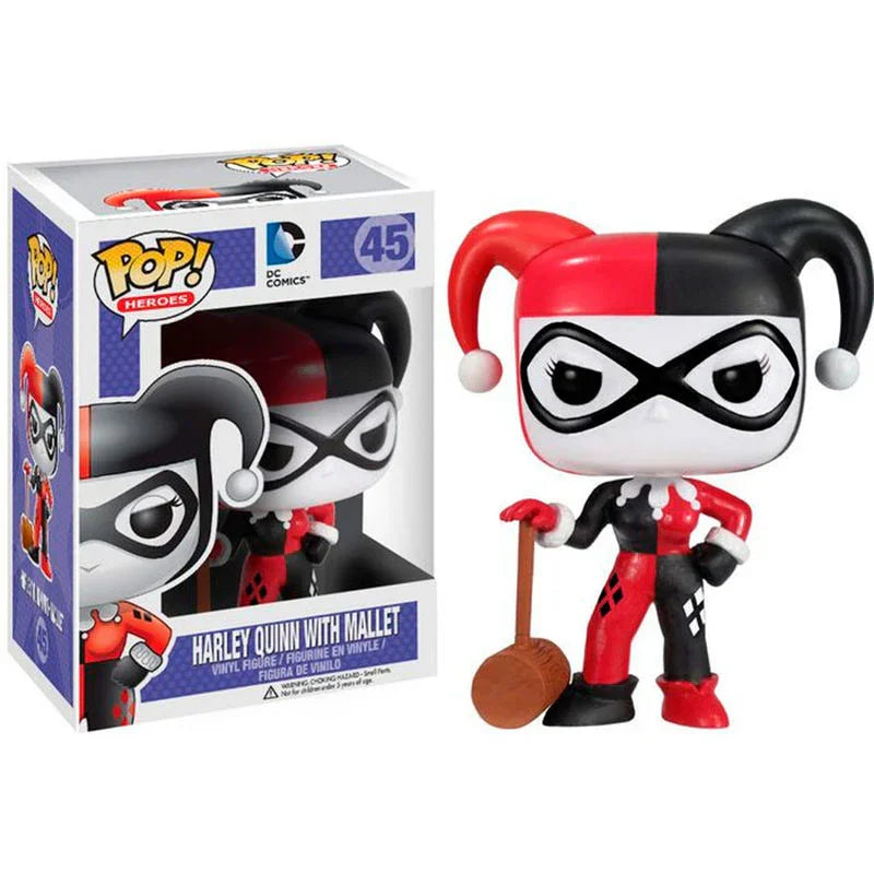 POP DC Harley Quinn with mallet Exclusive Nerdscape