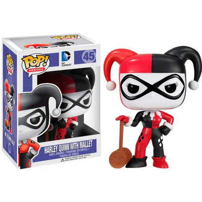POP DC Harley Quinn with mallet Exclusive Nerdscape