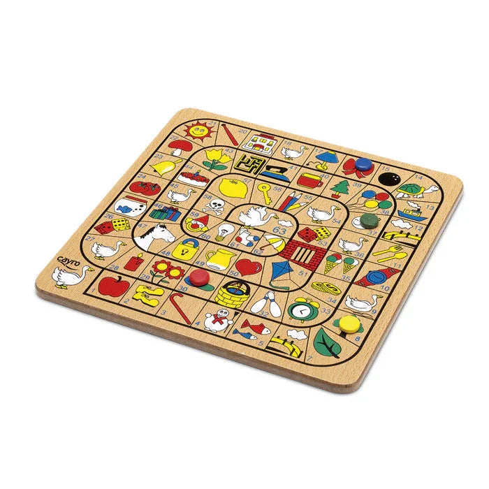 Wood Parcheesi Goose Nerdscape