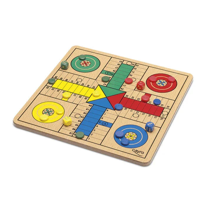 Wood Parcheesi Goose Nerdscape