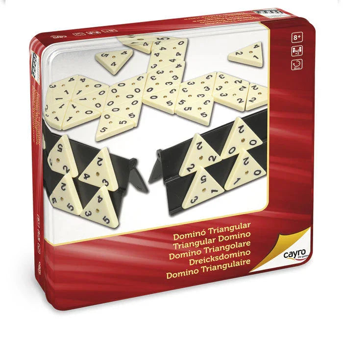 Metal box Triangular Dominoes Nerdscape